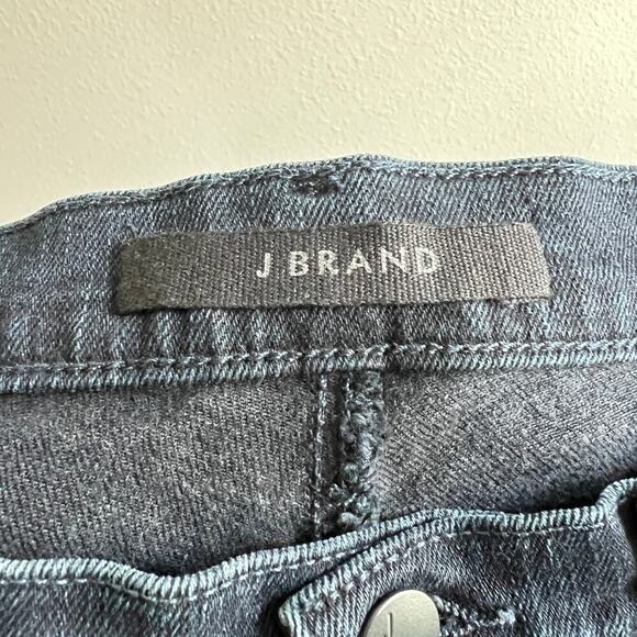 J Brand 835 Crop Skinny Jeans Women's 25 Low Rise Dark Wash Cotton Blend - Picture 5 of 8